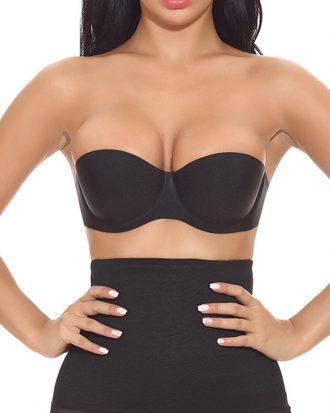 Strapless push up bras